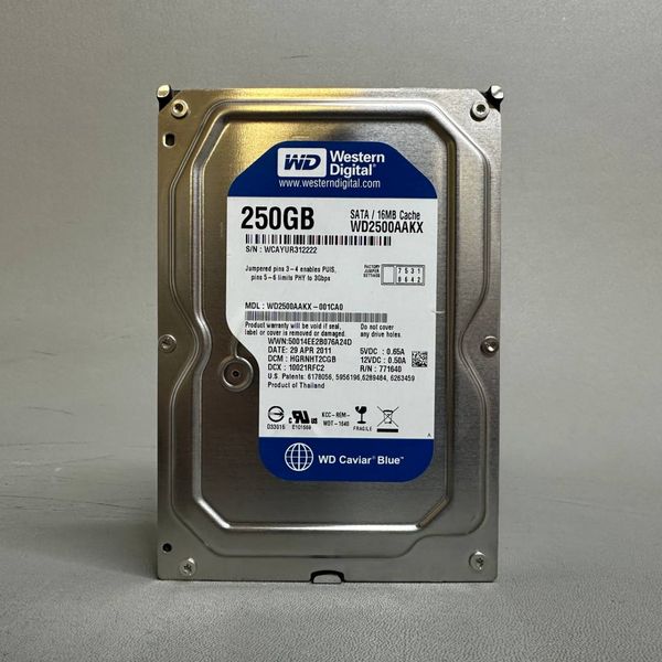 Жесткий диск Western Digital WD2500AAKX 250 Гб (222)