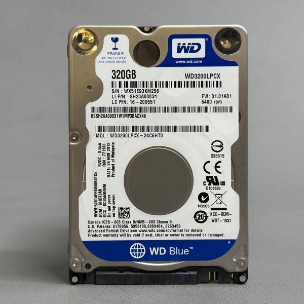 Жесткий диск Western Digital WD3200LPCX 320Gb (256)