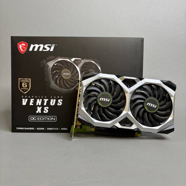 Видеокарта MSI NVIDIA GeForce GTX 1660 SUPER VENTUS XS OC 6ГБ OEM