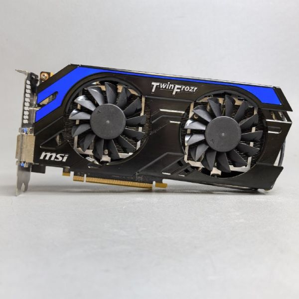 Видеокарта MSI GeForce GTX 660 Ti 1019Mhz PCI-E 3.0 2048Mb 6008Mhz 192 bit 2xDVI HDMI HDCP