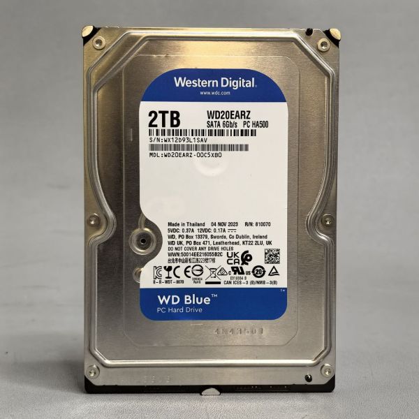 Жесткий диск Western Digital Blue WD20EARZ 2Tb (SAV)