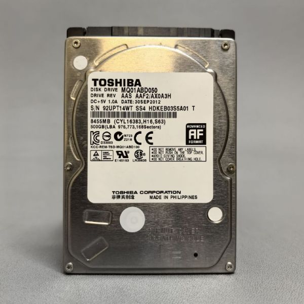 Жесткий диск Toshiba MQ01ABD050 500Gb (4WT)