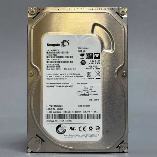 Жесткий диск Seagate Barracuda ST500DM002 500GB (5C4)