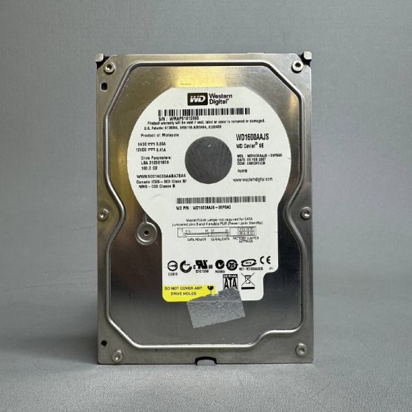 Жесткий диск  Western Digital WD1600AAJS 160Gb (365)