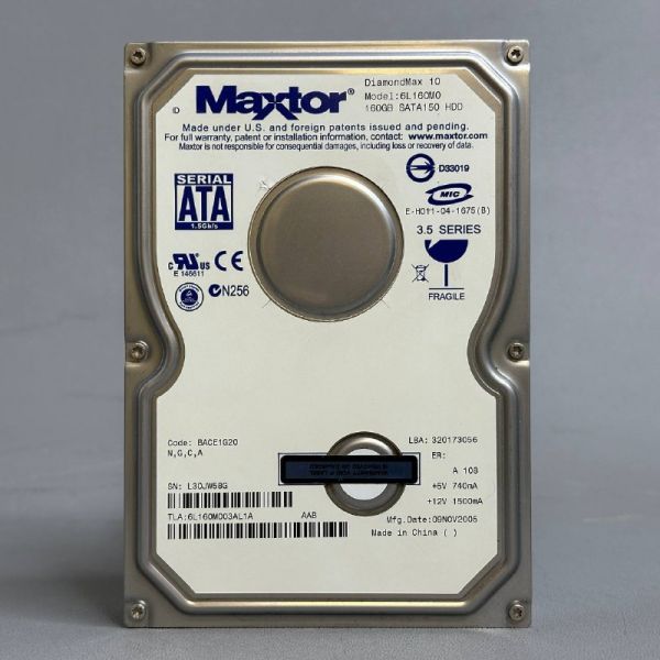 Жесткий диск Maxtor 6L160M0 160Gb (58G)