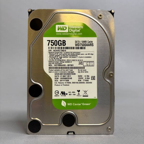 Жесткий диск Western Digital WD7500AARS 750Gb (515)