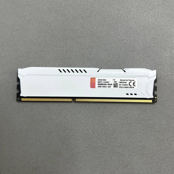 Оперативная память Kingston HyperX FURY White Series 8 ГБ DIMM CL10 (HX316C10FB/8)