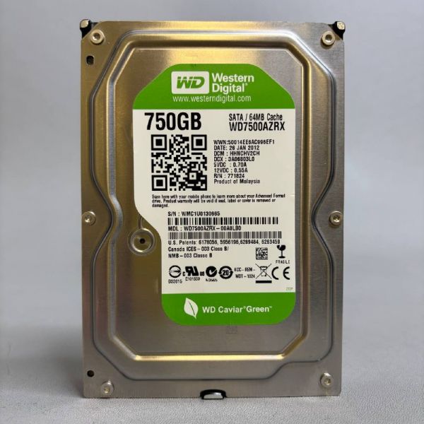 Жесткий диск Western Digital WD7500AZRX 750Gb (665)