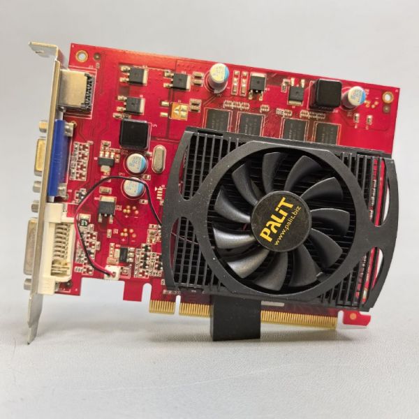 Видеокарта Palit GeForce GT 220 625Mhz PCI-E 2.0 512Mb 1000Mhz 128 bit DVI HDMI HDCP