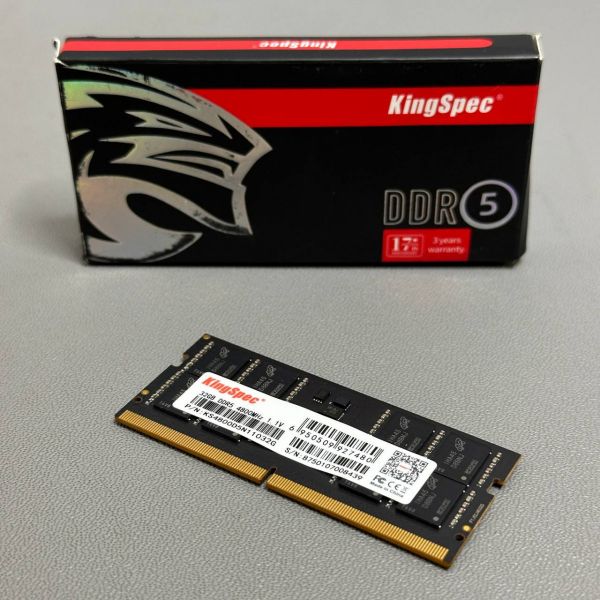 Оперативная память KINGSPEC KS4800D5N11032G DDR5 - 1x 32ГБ 4800МГц, SO-DIMM