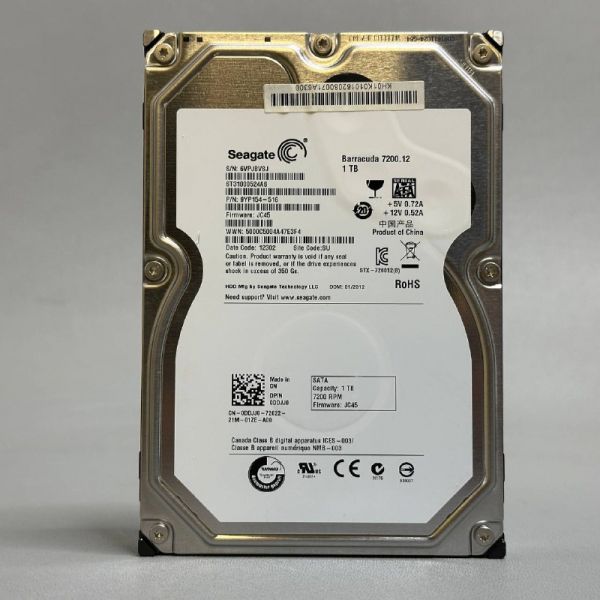 Жесткий диск Seagate ST31000524AS 1TB (VSJ)