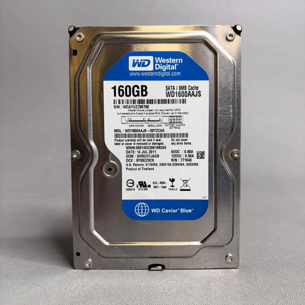Жесткий диск Western Digital WD1600AAJS 160Gb (766)