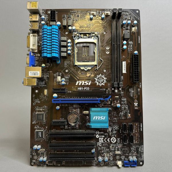 Материнская плата MSI H81-P33 (LGA1150, ATX)