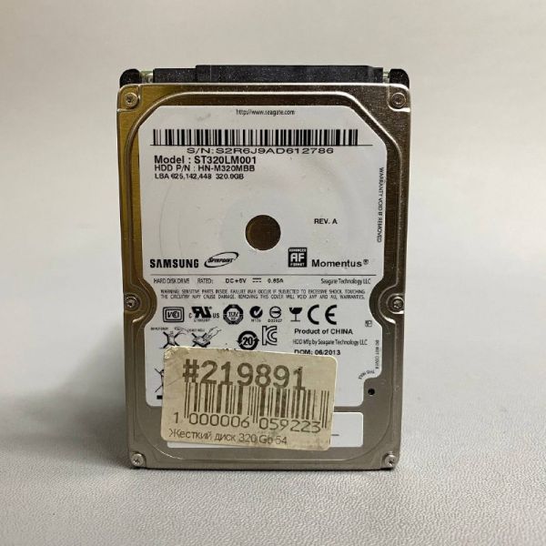 Жесткий диск Seagate ST320LM001 320Gb (786)