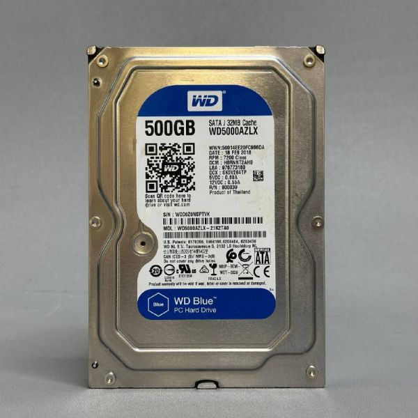 Жесткий диск Western Digital WD Blue 500 ГБ WD5000AZLX (TVK)