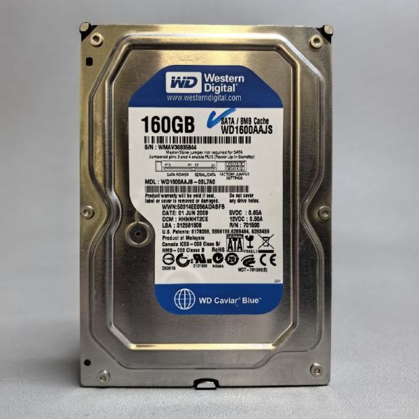 Жесткий диск Western Digital WD1600AAJS 160Gb (844)