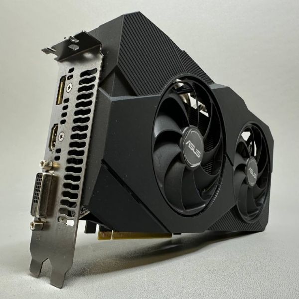 Видеокарта ASUS Dual GeForce GTX 1660 SUPER 6GB GDDR6 EVO, DUAL-GTX1660S-A6G-EVO, Retail