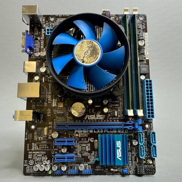 Комплект: мат.плата ASUS P8H61-M LX3 PLUS R2.0 + Intel Core i5-2300 + 8Gb DDR3 + Кулер