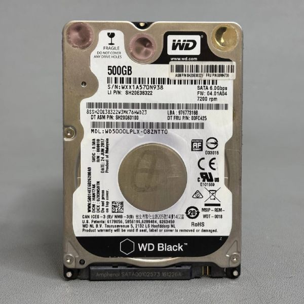 Жесткий диск Western Digital WD5000LPLX 500ГБ (938)