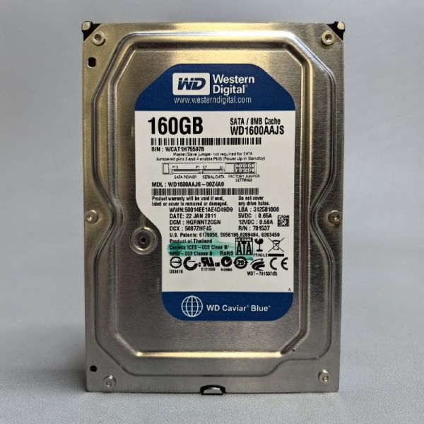 Жесткий диск Western Digital WD1600AAJS 160Gb (978)