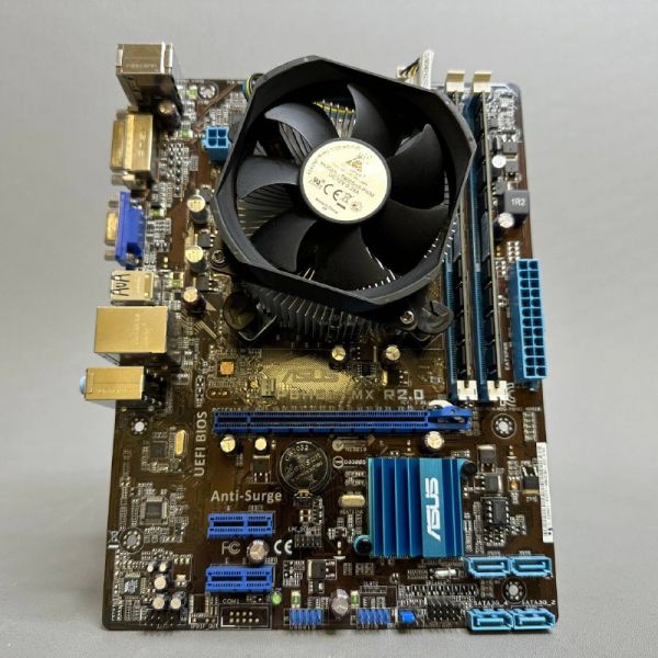 Комплект: мат. плата ASUS P8H61-MX R2.0 + i3-3220 + 8Gb DDR3 + кулер