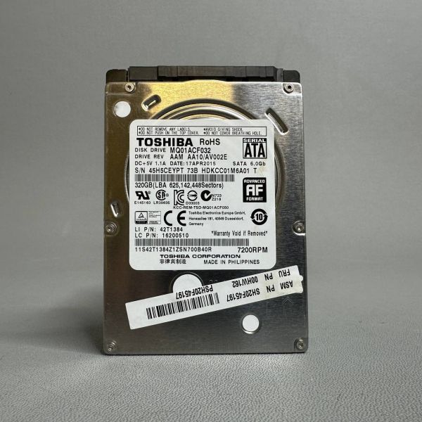 Жесткий диск Toshiba MQ01ACF032 320Gb (YPT)
