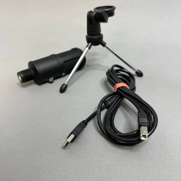 Микрофон Hiper Broadcast Solo H-M001 (34 Дб, Usb, трипод) H-M001