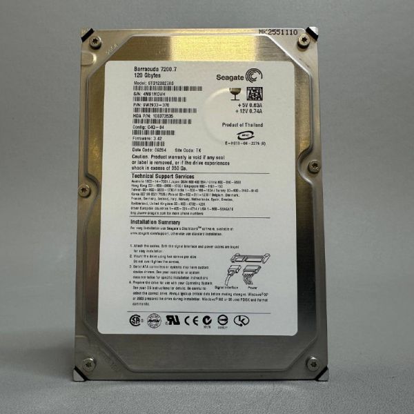 Жесткий диск Seagate Barracuda 120 GB ST3120827AS (DVH)