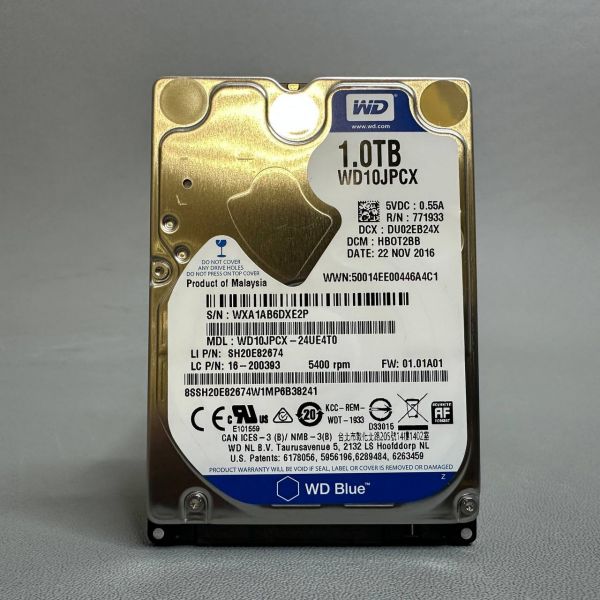 Жесткий диск Western Digital WD10JPCX 1TB (E2P)