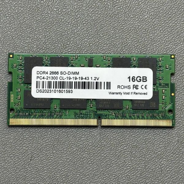 DDR4 16Гб 2666 SO-DIMM PC4-21300 CL-19-19-19-43