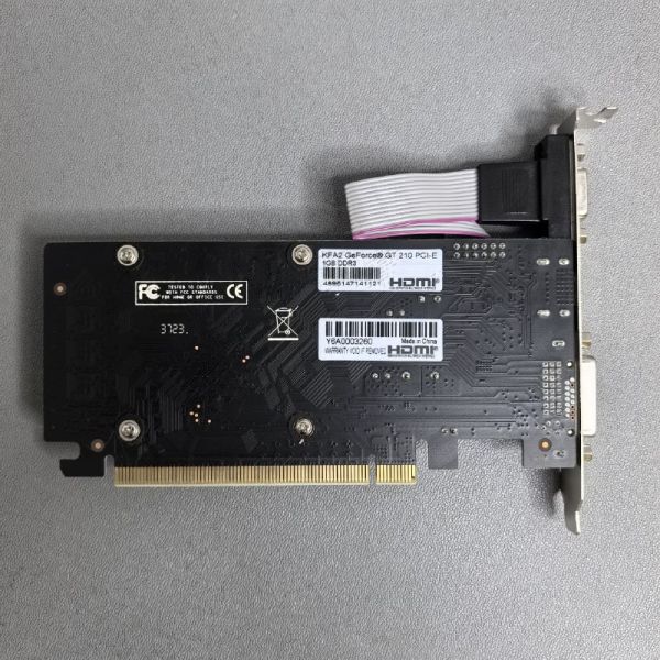 Видеокарта KFA2 GeForce 210 PCI-E 1GB DDR3 [21GGF4HI00NK]