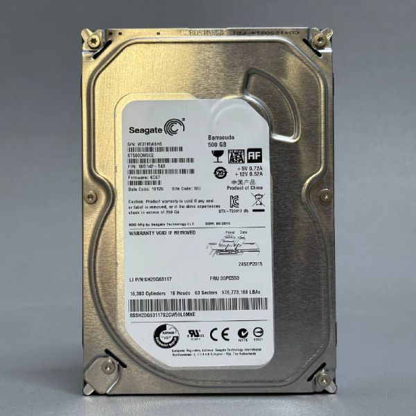 Жесткий диск Seagate Barracuda ST500DM002 500GB (6H5)