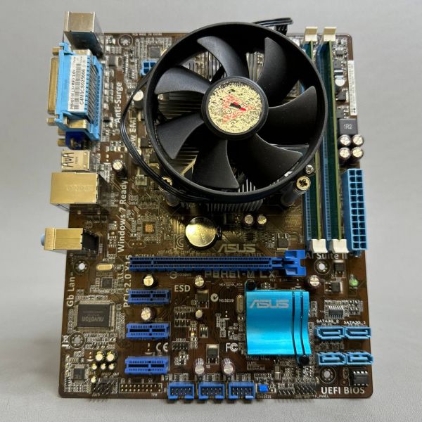 Комплект: мат.плата ASUS P8H61-M LX R2.0 + Intel Core i3-2120 + 8Gb DDR3 + Кулер