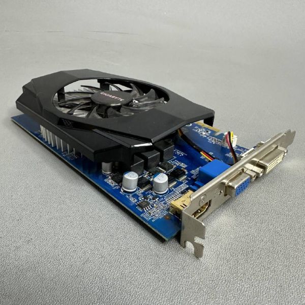 Видеокарта GIGABYTE GeForce GT 440 830Mhz PCI-E 2.0 1024Mb 1800Mhz 128 bit DVI HDMI HDCP