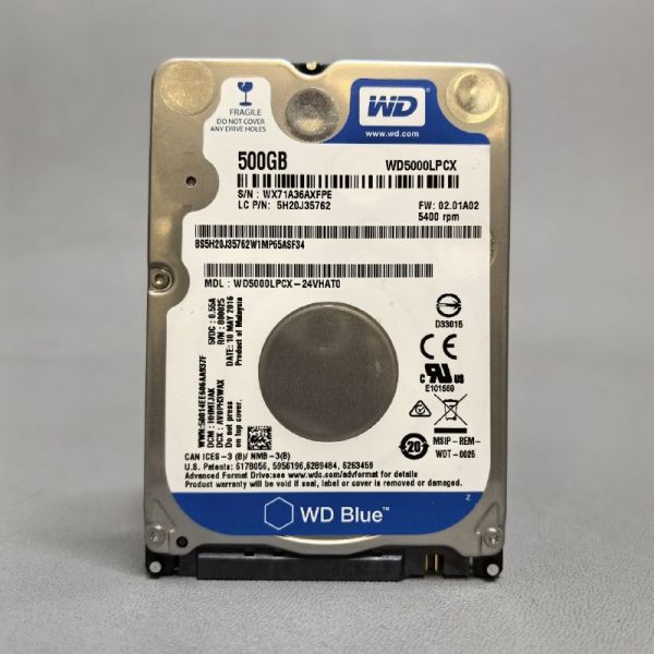 Жесткий диск Western Digital WD5000LPCX 500 ГБ (FPE)