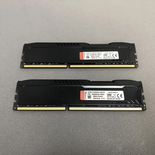 Оперативная память HyperX Fury 16 ГБ (8 ГБ x 2 шт.) DDR3 1600 МГц DIMM CL10 HX316C10FK2/16