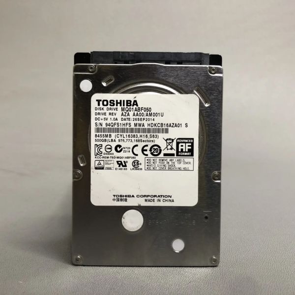 Жесткий диск Toshiba MQ01ABF050 500ГБ (HFS)