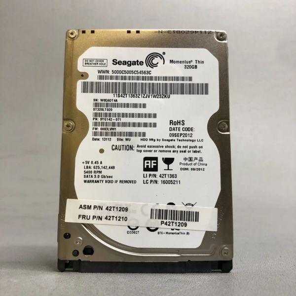 Жесткий диск Seagate Momentus Thin ST320LT020 320Gb (T4A)