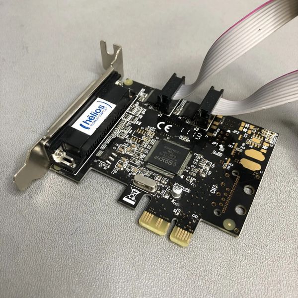 Контроллер Espada FG-EMT03AL-1-BU01 (OEM) PCI-Ex1, 2xCOM9M + 1xLPT25F, LowProfile