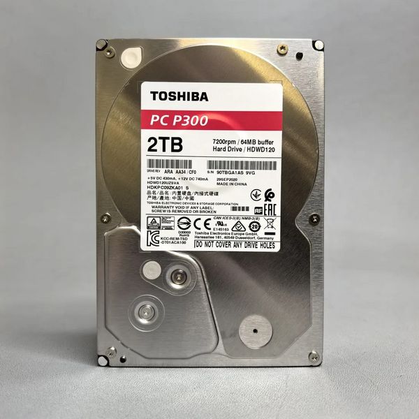 Жесткий диск Toshiba HDWD120UZSVA 2Tb (1AS)