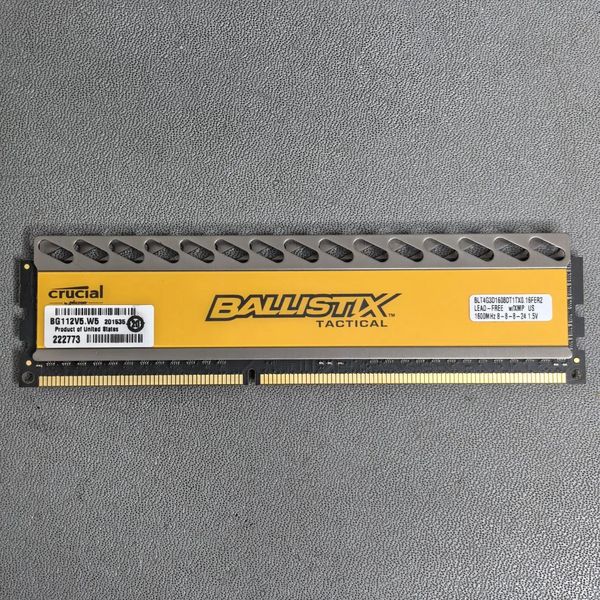 Оперативная память Crucial DDR3 4Gb 1600MHz pc-12800 Ballistix Tactical (BLT4G3D1608DT1TX0)