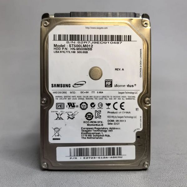 Жесткий диск Seagate ST500LM012 500Gb (487)