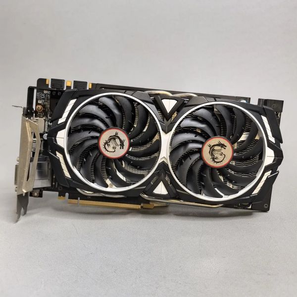 Видеокарта MSI GeForce GTX 1070 ARMOR OC 8192MB 256bit GDDR5 PCI-E (GTX 1070 ARMOR 8G OC) DVI HDMI DP