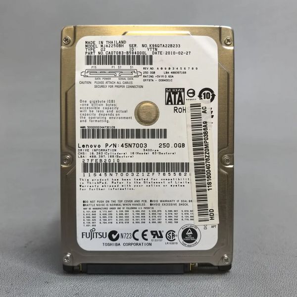 Жесткий диск Fujitsu MJA2250BH G2 250Gb (233)