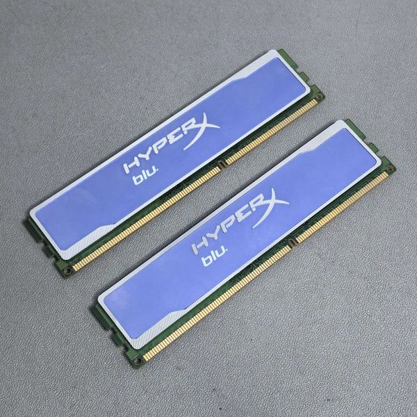 Оперативная память Kingston HyperX Blue DDR3 8Gb(2x4Gb) 1600Mhz KHX1600C9D3B1K2/8GX