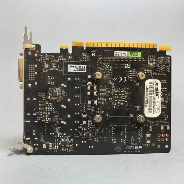 Видеокарта INNO3D GeForce GTX 1050 Ti Compact 4096MB 128bit PCI-E GDDR5 (N105T-1SDV-M5CM) DVI HDMI DP