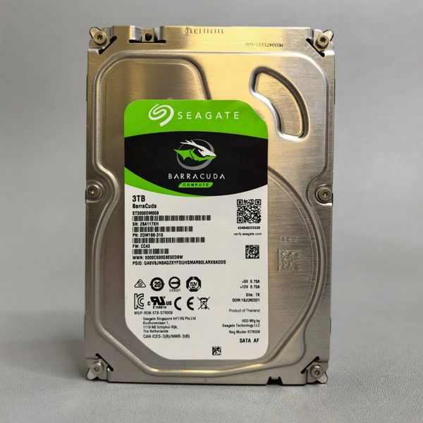 Жесткий диск Seagate Barracuda 3 ТБ ST3000DM008 (7XH)