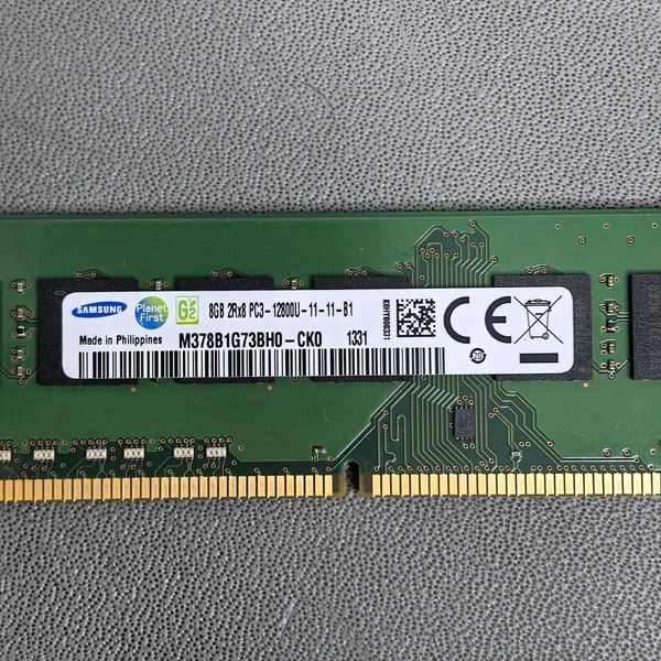 Оперативная память Samsung 8 ГБ DDR3 1600 МГц DIMM 2Rx8 CL 11 (M378B1G73BH0-CKO)