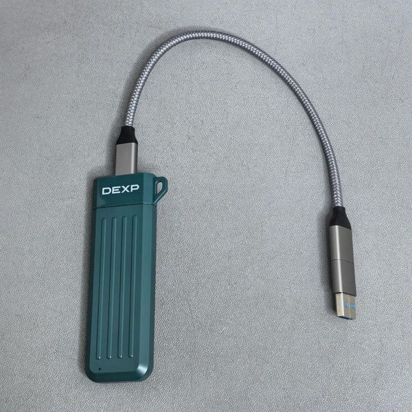 M.2 Внешний бокс DEXP MM2C3-G2-GR