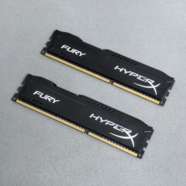 Оперативная память HyperX FURY 8GB (4GB x 2) DDR3 1600Mhz Black CL10 (HX316C10FBK2/8)